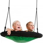 Leagan Copii Rotund Cuib Verde Monkey Nest Swing SwiBee